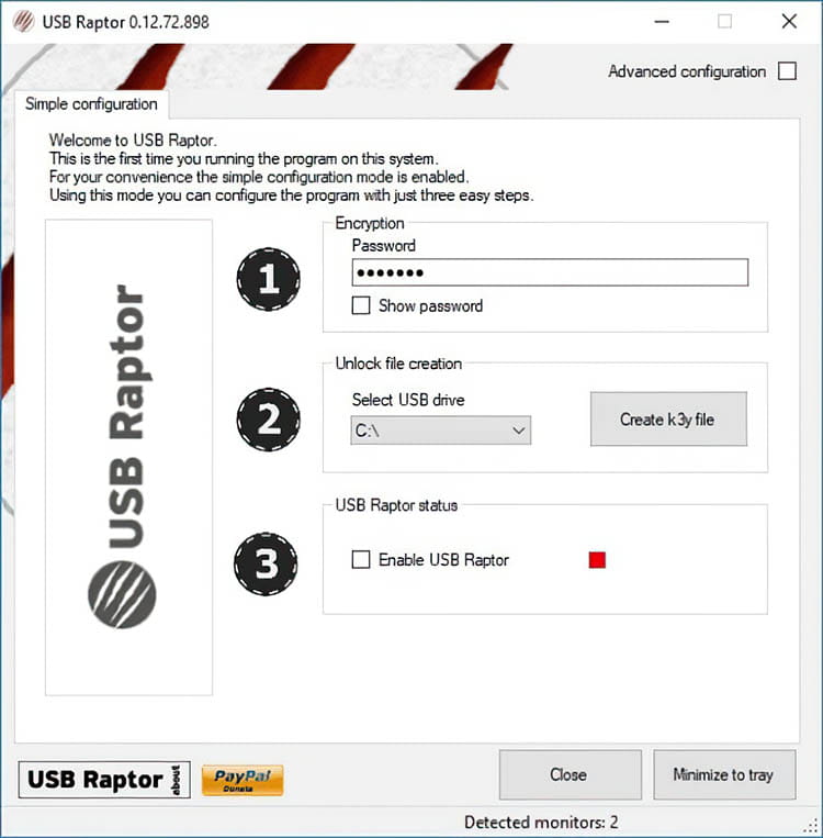 USB-Raptor für Windows