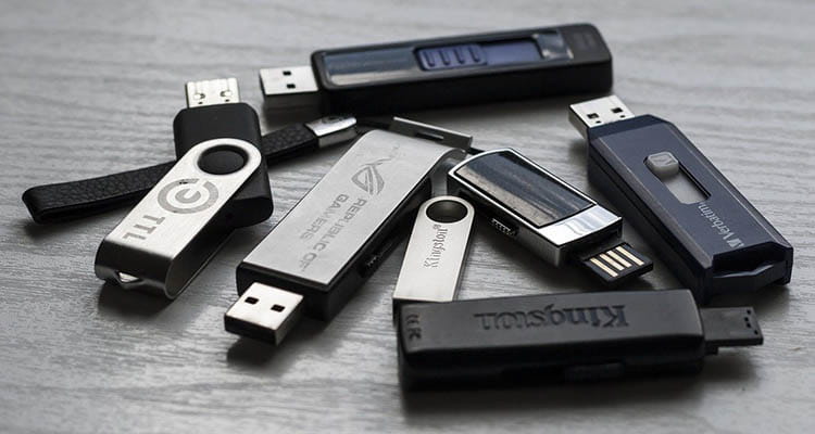Verwendungszwecke für einen USB-Stick