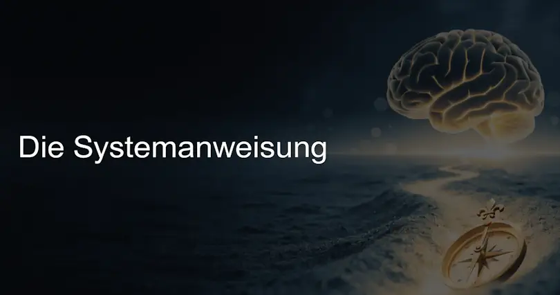 Die Systemanweisung: Der moralische Wegweiser Screenshot: Die Systemanweisung: Der moralische Wegweiser