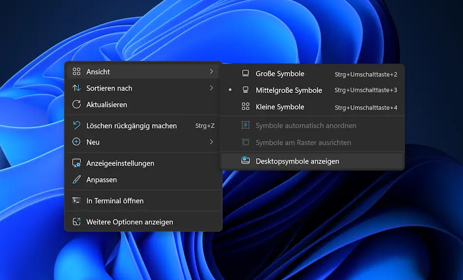Bereinigen Sie Ihren Desktop von unnötigen Dateien, Ordnern und Verknüpfungen Bereinigen Sie Ihren Desktop von unnötigen Dateien, Ordnern und Verknüpfungen