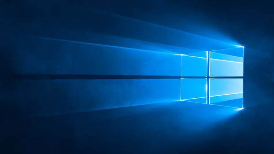 Screenshot: Windows 11-Desktop mit dem Hintergrund von Windows 10