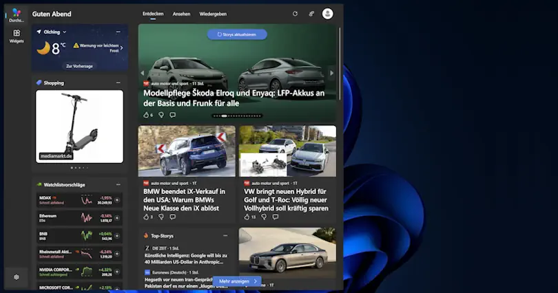Lohnt sich die Nutzung der Widgets in Windows 11?