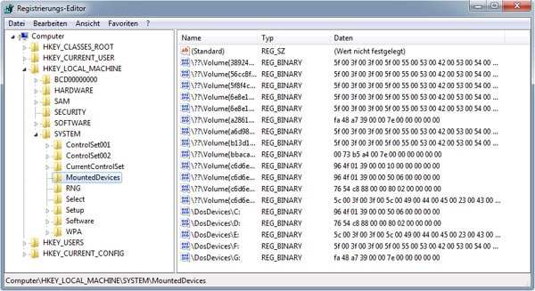 Screenshot - Registry-Editor