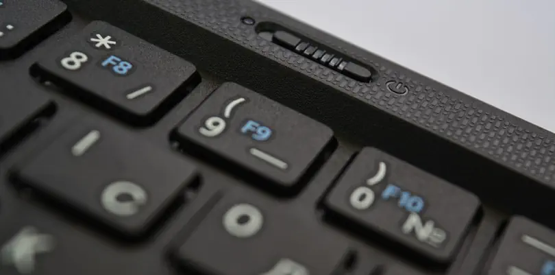 Tastatur F8-Taste Screenshot: Tastatur F8-Taste