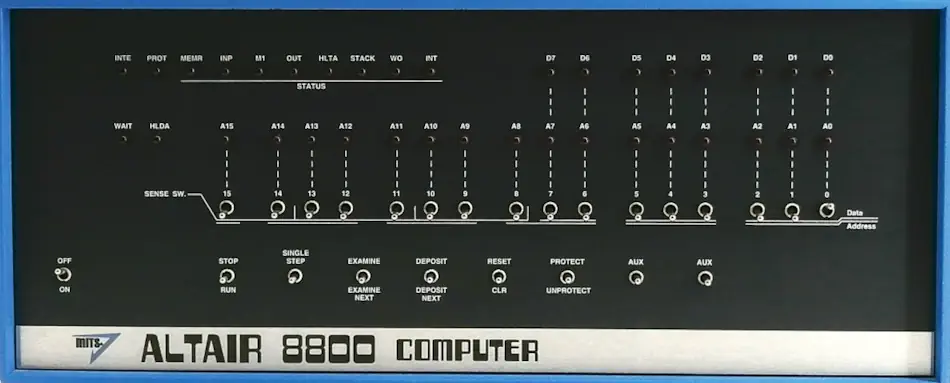 Screenshot: Altair 8800 Computer
